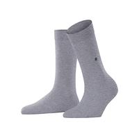 Burlington Lady W So coton unies 1 paire, Chaussettes Femme, Gris Arctic Melange 3221, 36-41