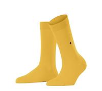 Burlington Lady W So coton unies 1 paire, Chaussettes Femme, Jaune Mustart 1318, 36-41