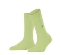 Burlington Lady W So coton unies 1 paire, Chaussettes Femme, Vert Lemon 7498, 36-41