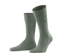 Burlington Leeds M So coton laine unies 1 paire, Chaussettes Homme, Vert Sage 7068, 40-46