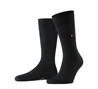 Burlington Lord Chaussettes Homme Coton Biologique Durable Blanc Noir Plus De Couleurs Unies Coupe Mi-Mollet Pour Été Ou Hiver 1 Paire