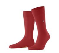 Burlington Lord M So coton unies 1 paire, Chaussettes Homme, Rouge Tulip 8081, 40-46