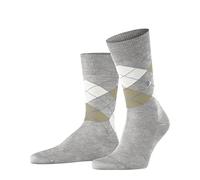Burlington Manchester Chaussettes Homme Coton Gris Noir Plus De Couleurs Fines Motif Fantaisie Argyle Idéales Pour L'Été 1 Paire