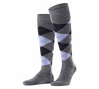 Burlington Manchester M Kh coton fantaisie 1 paire, Chaussettes longues Homme, Gris Concrete Melange 3615, 40-46