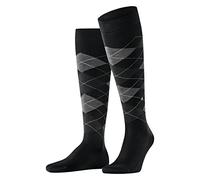 Burlington Manchester M Kh coton fantaisie 1 paire, Chaussettes longues Homme, Noir Black 3000, 40-46