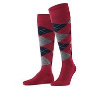 Burlington Manchester M Kh coton fantaisie 1 paire, Chaussettes longues Homme, Rouge Passion 8048, 40-46