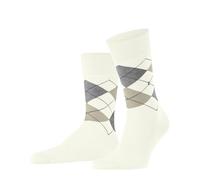 Burlington Manchester M So coton fantaisie 1 paire, Chaussettes Homme, Blanc Off-White 2049, 40-46