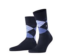 Burlington Manchester M So coton fantaisie 1 paire, Chaussettes Homme, Bleu Marine 6120, 40-46