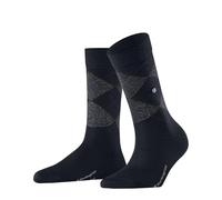 Burlington Marylebone Lurex W So laine viscose fantaisie 1 paire, Chaussettes Femme, Bleu Marine 6125, 36-41