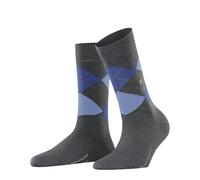 Burlington Marylebone W So laine fantaisie 1 paire, Chaussettes Femme, Gris Dark Grey 3070, 36-41