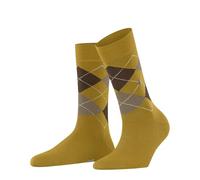 Burlington Marylebone W So laine fantaisie 1 paire, Chaussettes Femme, Jaune Curry 1590, 36-41