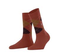 Burlington Marylebone W So laine fantaisie 1 paire, Chaussettes Femme, Jaune Sunset 8038, 36-41