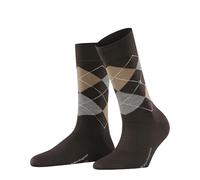 Burlington Marylebone W So laine fantaisie 1 paire, Chaussettes Femme, Marron Dark Brown 5235, 36-41