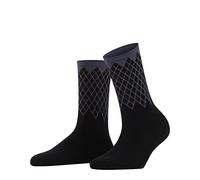 Burlington Mayfair W So coton fantaisie 1 paire, Chaussettes Femme, Noir Black 3000, 36-41