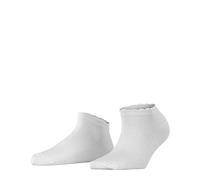 Burlington Montrose W Sn coton fantaisie 1 paire, Chaussettes basses Femme, Blanc White 2000, 36-41