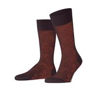 Burlington Paisley M So coton fantaisie 1 paire, Chaussettes Homme, Rouge Barolo 8526, 40-46