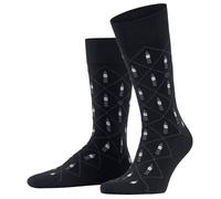 Burlington Big Ben M So coton fantaisie 1 paire, Chaussettes Homme, Noir Black 3001, 40-46