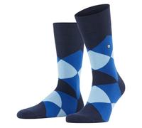 Burlington Pour des hommes Clyde Argyle Coton Chaussettes - Marine