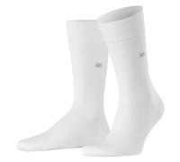 Burlington Pour des hommes Dublin Plaine Coton Chaussettes - blanc