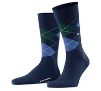 Burlington Pour des hommes Edinburgh Argyle La laine Chaussettes - Bleu