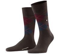 Burlington Pour des hommes Edinburgh Argyle La laine Chaussettes - marron