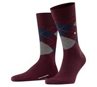 Burlington Edinburgh M So laine fantaisie 1 paire, Chaussettes Homme, Rouge Claret 8435, 40-46
