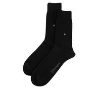 Burlington Pour des hommes Everyday Plaine Coton Chaussettes - Noir