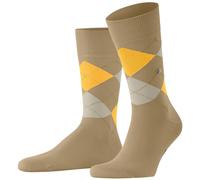 Burlington Pour des hommes King Argyle Coton Chaussettes - Beige