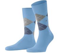 Burlington Pour des hommes King Argyle Coton Chaussettes - Bleu