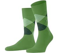 Burlington Pour des hommes King Argyle Coton Chaussettes - vert