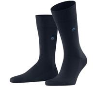 Burlington Pour des hommes Leeds Plaine La laine Chaussettes - Bleu