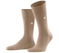 Burlington Pour des hommes Leeds Plaine La laine Chaussettes - marron