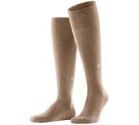 Burlington Pour des hommes Leeds Plaine La laine Chaussettes - marron