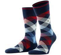 Burlington Newcastle M So laine fantaisie 1 paire, Chaussettes Homme, Bleu Marine 6121, 40-46