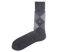 Burlington Pour des hommes Preston Argyle Acrylique Chaussettes - Gris