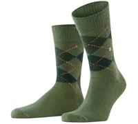 Burlington Pour des hommes Preston Argyle Acrylique Chaussettes - vert