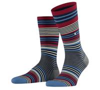 Burlington Pour des hommes Stripe Rayé La laine Chaussettes - Bleu