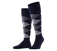 Burlington Preston M Kh chaudes fantaisie 1 paire, Chaussettes longues Homme, Bleu Marine 6125, 40-46