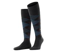 Burlington Preston M Kh chaudes fantaisie 1 paire, Chaussettes longues Homme, Gris Black/White 3220, 40-46