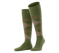 Burlington Preston M Kh chaudes fantaisie 1 paire, Chaussettes longues Homme, Vert Jade 7685, 40-46