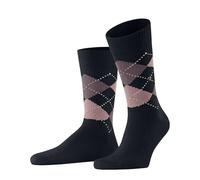 Burlington Preston M So chaudes fantaisie 1 paire, Chaussettes Homme, Bleu Dark Navy 6372, 40-46