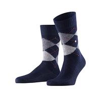 Burlington Preston M So chaudes fantaisie 1 paire, Chaussettes Homme, Bleu Marine 6125, 46-50