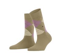 Burlington Queen W So coton fantaisie 1 paire, Chaussettes Femme, Beige Crystal 4409, 36-41