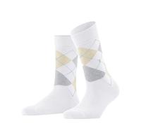 Burlington Aux femmes Queen Argyle Coton Chaussettes - blanc