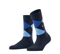 Burlington Queen W So coton fantaisie 1 paire, Chaussettes Femme, Bleu Marine 6133, 41-45