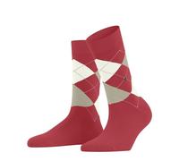 Burlington Queen W So coton fantaisie 1 paire, Chaussettes Femme, Rose Pink Berry 8544, 36-41
