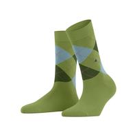 Burlington Queen W So coton fantaisie 1 paire, Chaussettes Femme, Vert Bamboo 7650-O, 36-41