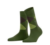 Burlington Queen W So coton fantaisie 1 paire, Chaussettes Femme, Vert Forest 7657-O, 36-41