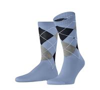 Burlington Rib Court M So coton unies 1 paire, Chaussettes Homme, Bleu Crystal Bl 6290, 40-46