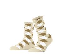 Burlington Sandy W Sso coton fantaisie 1 paire, Chaussettes Femme, Beige Cream 4011, 36-41